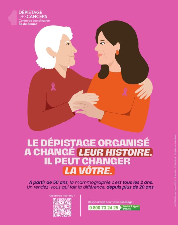 Affiche Octobre Rose